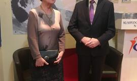 Algirdą Plungę 80-ojo gimtadienio proga sveikino Klaipėdos valdžios ir sporto bendruomenė