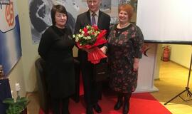 Algirdą Plungę 80-ojo gimtadienio proga sveikino Klaipėdos valdžios ir sporto bendruomenė