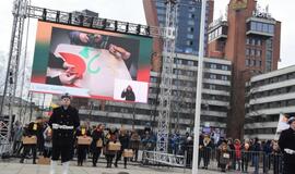 Klaipėdiečiai Vasario 16-ąją švenčia pakiliai