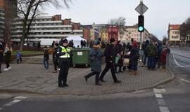 Klaipėdiečiai Vasario 16-ąją švenčia pakiliai