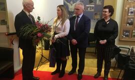 Algirdą Plungę 80-ojo gimtadienio proga sveikino Klaipėdos valdžios ir sporto bendruomenė