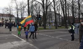 Klaipėdiečiai Vasario 16-ąją švenčia pakiliai