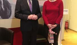 Algirdą Plungę 80-ojo gimtadienio proga sveikino Klaipėdos valdžios ir sporto bendruomenė