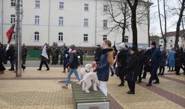 Klaipėdiečiai Vasario 16-ąją švenčia pakiliai