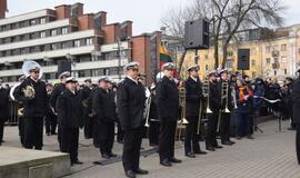 Klaipėdiečiai Vasario 16-ąją švenčia pakiliai