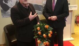 Algirdą Plungę 80-ojo gimtadienio proga sveikino Klaipėdos valdžios ir sporto bendruomenė