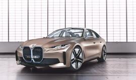 BMW oficialiai pristatė visiškai elektrinio kupė koncepciją