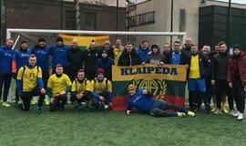 Klaipėdoje varžėsi futbolo mėgėjai