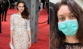 Koronavirusu užsikrėtusi O. Kurylenko sveiksta: moteris gydoma tik paracetamoliu