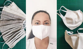 KU studentai savanoriauja ligoninėse, gamina kaukes