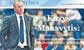 Dar­bė­niš­kis Kazys Mak­svy­tis apie dėl koro­na­vi­ru­so anks­čiau pasi­bai­gu­sį krep­ši­nio sezo­ną Per­mės klu­be