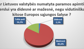 Verslininkų apklausos apie pandemijos poveikį rezultatai