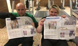 Projekto "Aš galiu per 90 dienų" dalyvių akimirkos