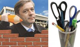 R.Karbauskis stojo mūru už Seimo pieštukus