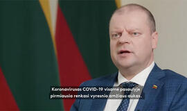 Skvernelis kreipėsi į senjorus: prašo likti namie