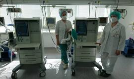 Uosto kompanijos Klaipėdai dovanos penkis plaučių ventiliacijos aparatus