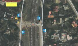 Laikinai bus uždaryta Girulių geležinkelio pervaža