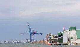 Nelaimė uoste: traumą patyrė į laivo triumą įkritęs vyras