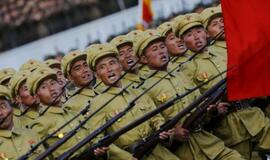 Šiaurės ir Pietų Korėjos pasienyje apsikeitė ugnimi