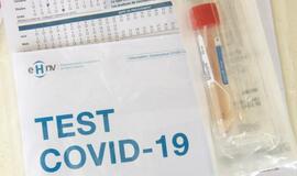 Žmonės aktyviai registravosi koronaviruso testui