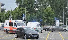 Incidentas sulėtino eismą Taikos prospekto sankryžoje