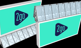 Matomiausias „2go“ tinklo LED lauko ekranas šalyje – geriausia vieta Jūsų reklamai!