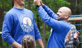 Vaikų žaidimo aikštelės "Supermiestas" atidarymo šventė