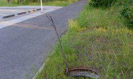 Pavojus likviduojamas – atviri šuliniai dengiami