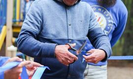 Vaikų žaidimo aikštelės "Supermiestas" atidarymo šventė