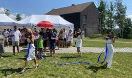 Šalia Klaipėdos - padelio teniso aiktšyno atidarymas