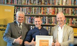 Apdovanotas septintasis „Švyturio Klaipėdos ateities stipendijos“ laureatas