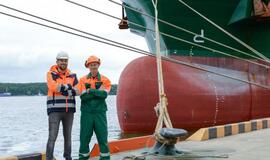 Grįžę iš užsienio džiaugiasi darbu Klaipėdos uoste