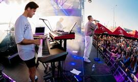 Klaipėdiečiai šėlo pagal Donato Montvydo dainas – įvyko ir premjera