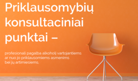 Klaipėdoje veikia priklausomybių konsultacinis punktas