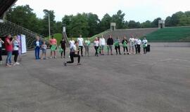 Gamtos ir sporto mylėtojai švarino Vasaros estrados apylinkes