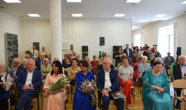 Atidaryta jubiliejinė Sofijos Kanaverskytės dekoratyvinių vėliavų paroda