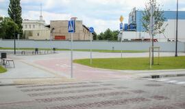 Rekonstruota Klaipėdos Priešpilio gatvė