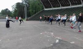 Gamtos ir sporto mylėtojai švarino Vasaros estrados apylinkes