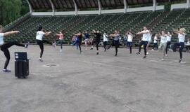 Gamtos ir sporto mylėtojai švarino Vasaros estrados apylinkes