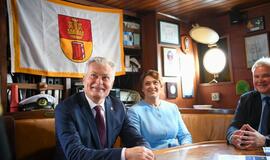 Prezidentas Gitanas Nausėda lankėsi Jūros šventėje