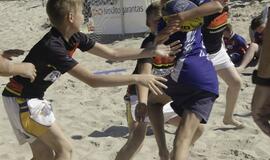 Netradicinio sporto šventė pajūryje