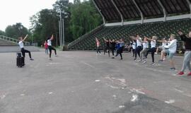 Gamtos ir sporto mylėtojai švarino Vasaros estrados apylinkes