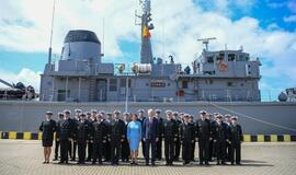 Prezidentas Gitanas Nausėda lankėsi Jūros šventėje