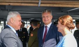 Prezidentas Gitanas Nausėda lankėsi Jūros šventėje