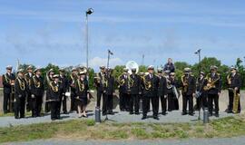 Piliavietėje iškilmingai pakelta valstybės vėliava