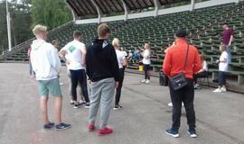 Gamtos ir sporto mylėtojai švarino Vasaros estrados apylinkes