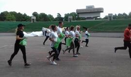 Gamtos ir sporto mylėtojai švarino Vasaros estrados apylinkes