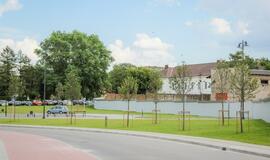 Rekonstruota Klaipėdos Priešpilio gatvė