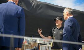 Prezidentas Gitanas Nausėda lankėsi Jūros šventėje