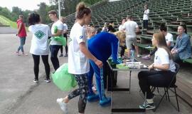 Gamtos ir sporto mylėtojai švarino Vasaros estrados apylinkes